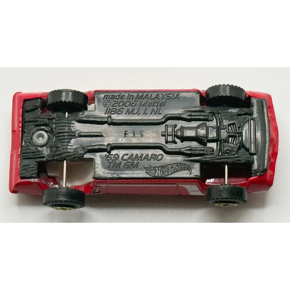 Hot Wheels‎ '69 CAMARO Red 197/250 LOOSE Garage 2006 Malaysia (SEE DESCRIPTION)